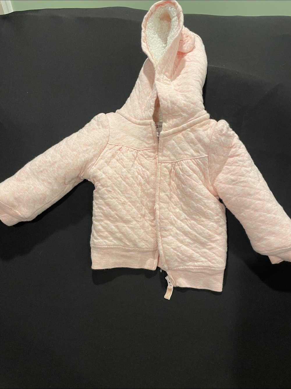 Carter's Pink Hooded Sherpa-Lined Jacket